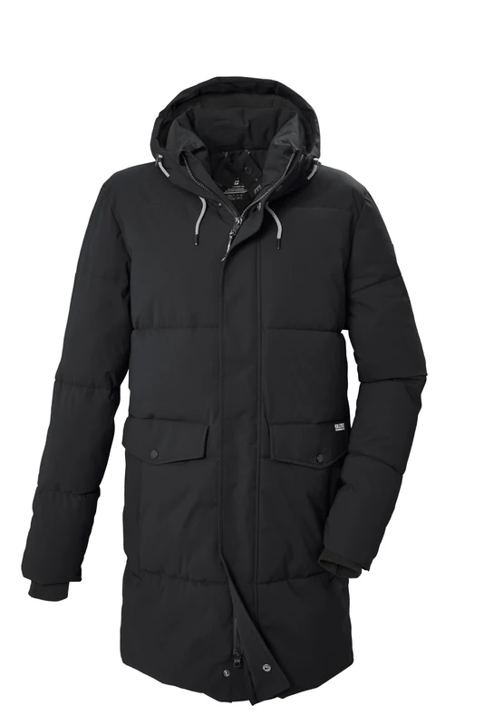 Killtec Men's Kow 43 Mn Qltd Prk Quilted Parka with Hood