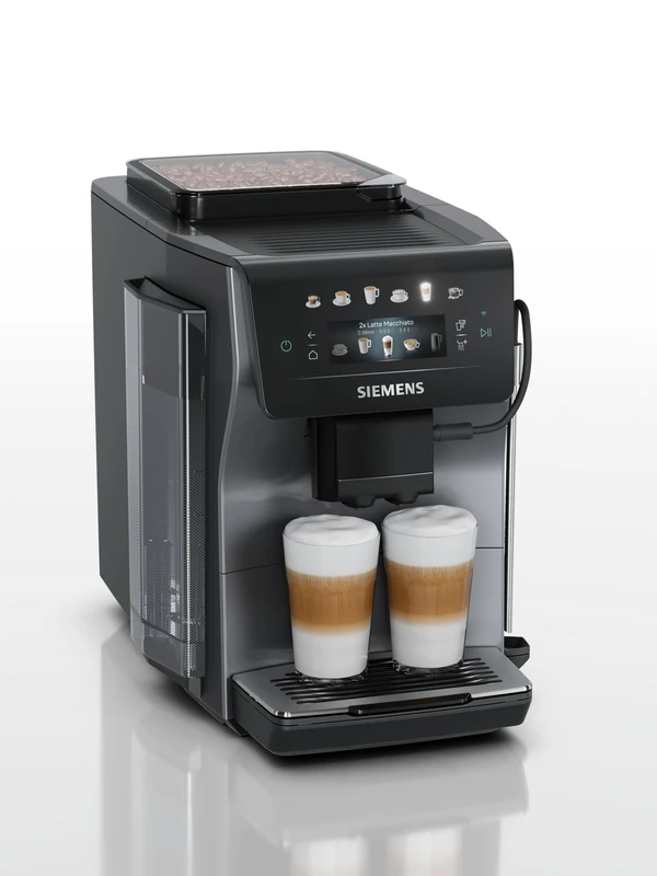 SIEMENS EQ600 iAroma Bean to Cup Coffee Machine, TP601G01, Morning Haze