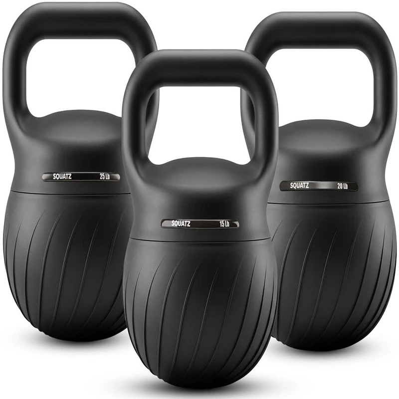 SQUATZ Kettlebell Set 7 kg 9 kg 11 kg Soft Weights
