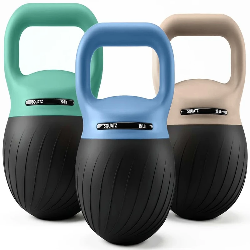 SQUATZ Kettlebell Set 7 kg 9 kg 11 kg Soft Weights