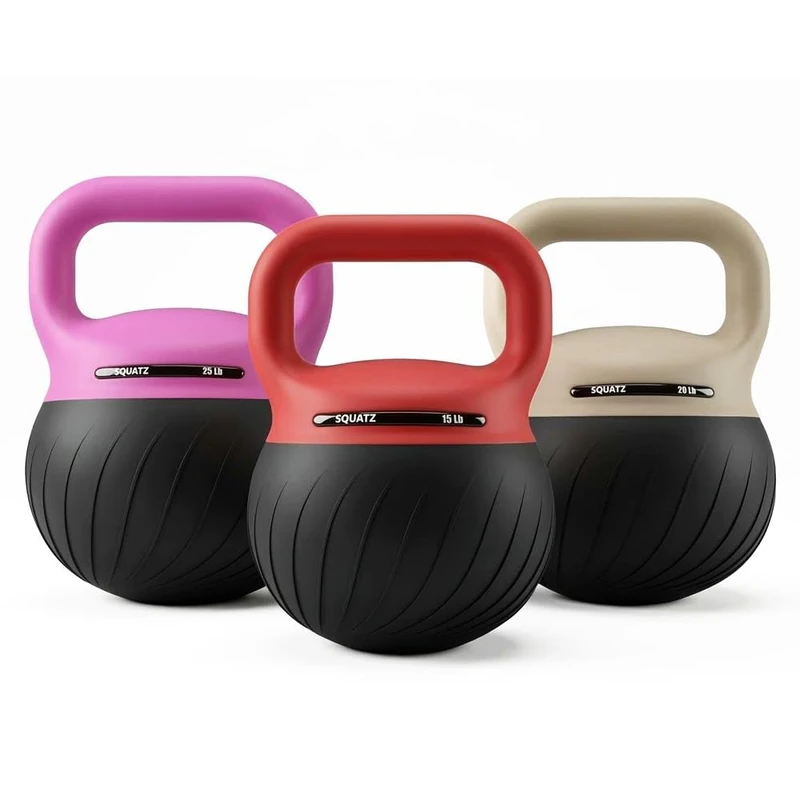 SQUATZ Kettlebell Set 7 kg 9 kg 11 kg Soft Weights