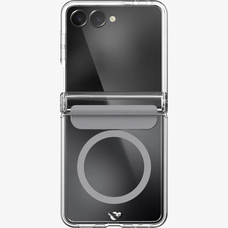 tech21 EvoClear Case with Magnets for Samsung Galaxy Z Flip8 | Clear