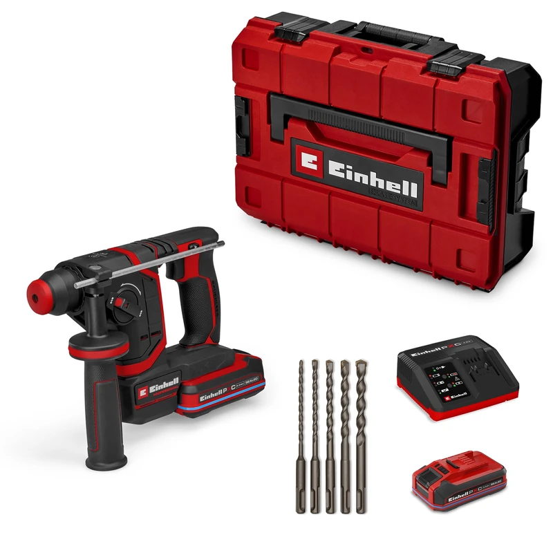 Einhell Professional Cordless Rotary Hammer Drill with Battery and Charger