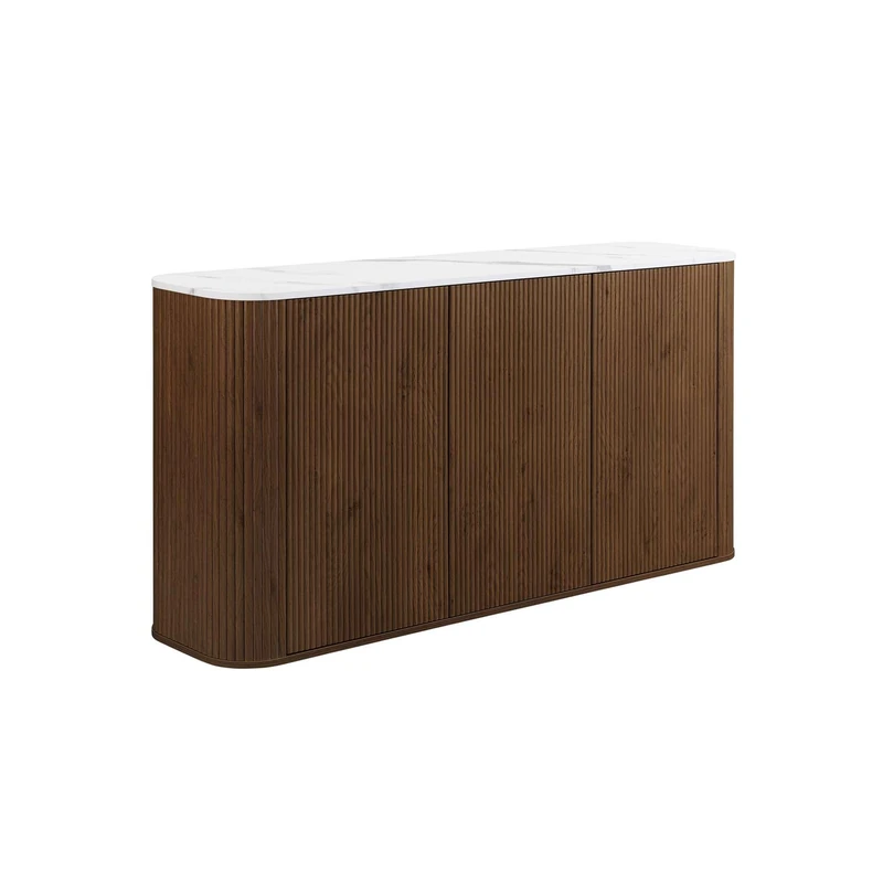 Birlea Russo 3 Door Sideboard (Walnut)