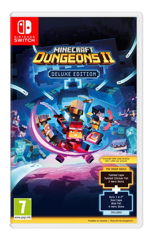 Minecraft Dungeons 2 - Deluxe Edition - Switch
