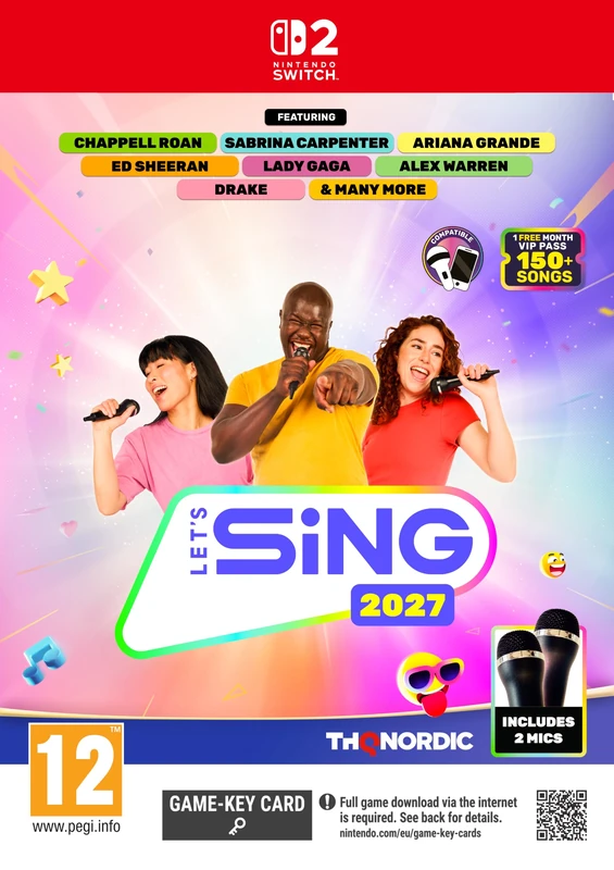 Let's Sing 2027 2 Mic Bundle - Nintendo Switch 2