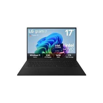 LG gram 17Z90TL Laptop, 17" 2.5K IPS, Core Ultra 7 256V, 16GB, 1TB SSD