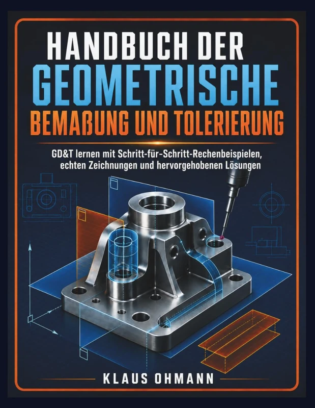 Handbuch der Geometrische Bemaßung und Tolerierung: GD&T lernen mit Schritt‑für‑Schritt‑Rechenbeispielen, echten Zeichnungen und hervorgehobenen Lösungen