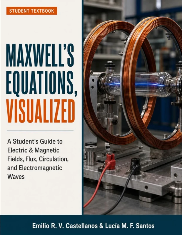 Maxwell's Equations, Visualized: A Student's Guide to Electric & Magnetic Fields, Flux, Circulation, and Electromagnetic Waves
