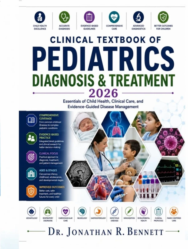 Clinical Textbook of Pediatrics Diagnosis & Treatment 2026: Essentials of Child Health, Clinical Care, and Evidence-Guided Disease Management