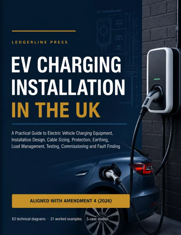 EV Charging Installation in the UK: A Practical Guide to Electric Vehicle Charging Equipment, Installation Design, Cable Sizing, Protection, Earthing, ... (Premium Professional Certification Series)