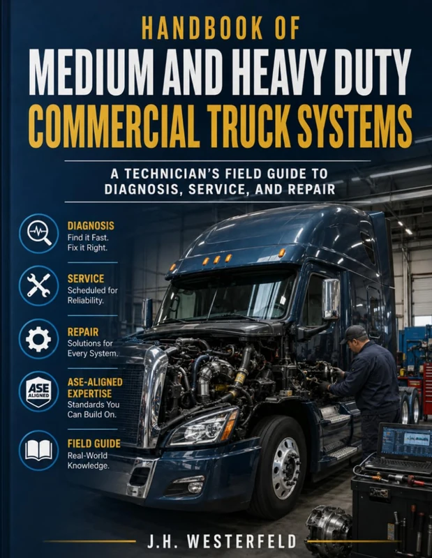 Handbook of Medium and Heavy Duty Commercial Truck Systems: A Technician's Field Guide to Diagnosis, Service and Repair