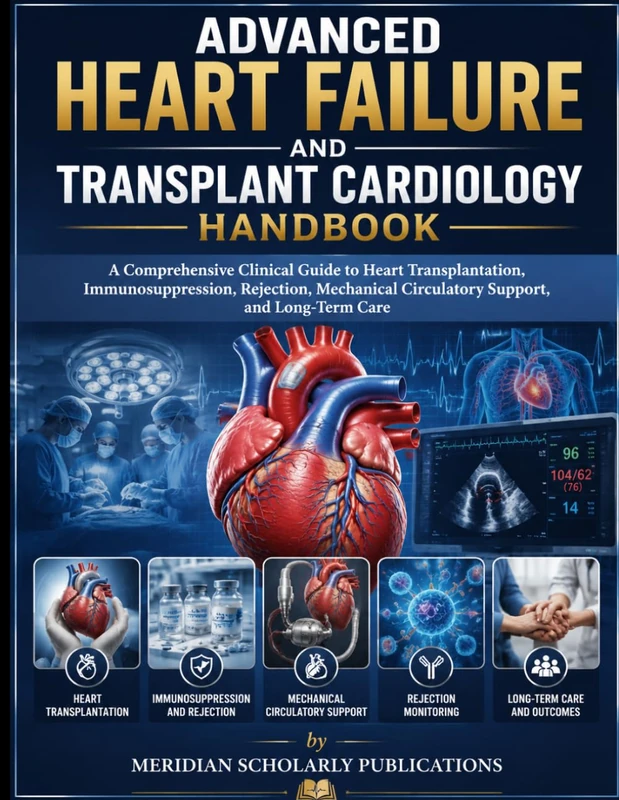 ADVANCED HEART FAILURE AND TRANSPLANT CARDIOLOGY HANDBOOK: A Comprehensive Clinical Guide to Heart Transplantation, Immunosuppression, Rejection, ... Care (The Advanced Clinical Medicine Series)