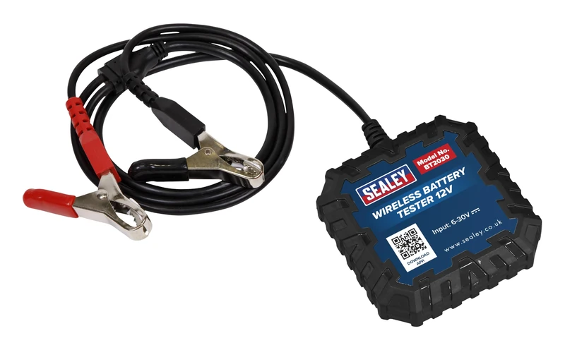 Sealey 12V Wireless Battery tester, Car, Boats, Motorcycles - BT2030
