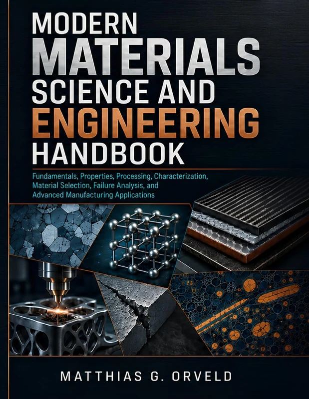 Modern Materials Science And Engineering Handbook: Fundamentals, Properties, Processing, Characterization, Material Selection, Failure Analysis, and Advanced Manufacturing Applications