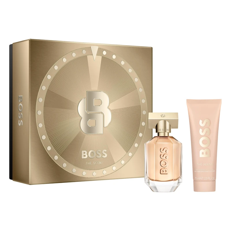 BOSS The Scent Eau de Parfum for Women and Body Lotion Duo Gift Set 50ml & 75ml