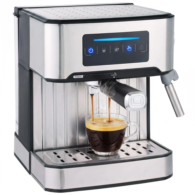HOMCOM Espresso Machine 20 Bar - Latte Cappuccino Maker