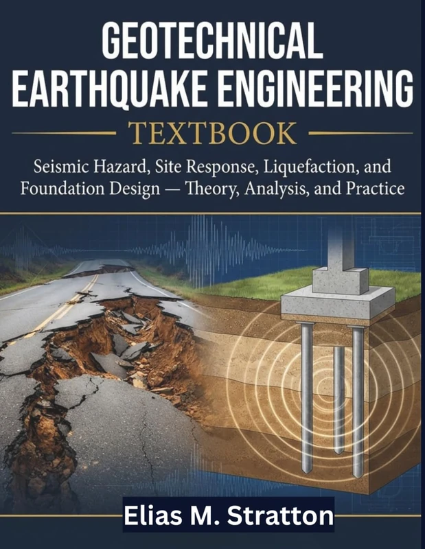 GEOTECHNICAL EARTHQUAKE ENGINEERING TEXTBOOK: Seismic Hazard, Site Response, Liquefaction, and Foundation Design — Theory, Analysis, and Practice