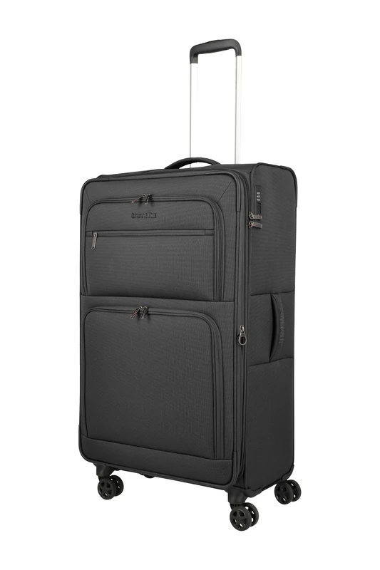 Travelite Cubis Suitcase Large 83 cm 118-130 L Trolley with TSA Lock