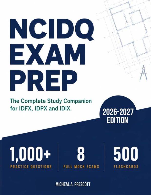 NCIDQ Exam Prep - 1,000 Practice Questions & 8 Mock Exams