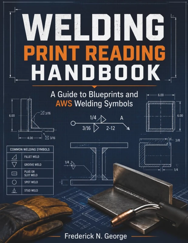 Welding Print Reading Handbook: A Guide to Blueprints and AWS Welding Symbols