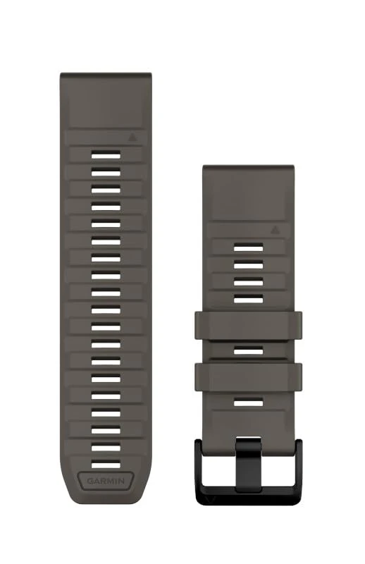 Garmin QuickFit Watch Band 26mm Silicone Strap, Pebble Grey