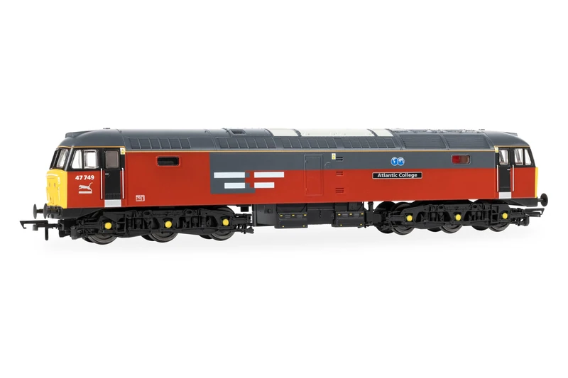 Hornby R30543 RailRoad RES Class 47 RES Atlantic Collage 47749