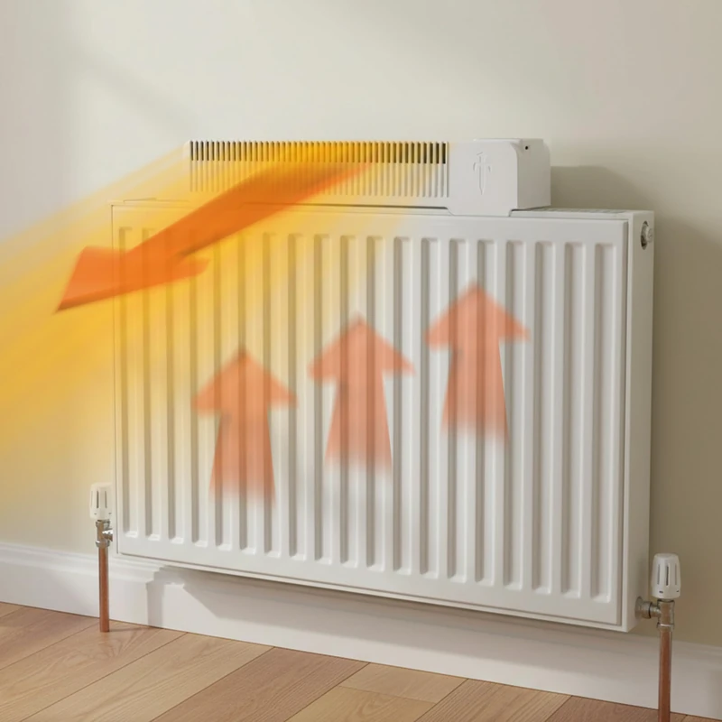 Valiant Radiator Fan | Rechargeable Heat Booster | For Single & Double Radiators