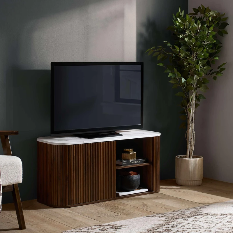 Birlea Russo Small TV Unit (Walnut)