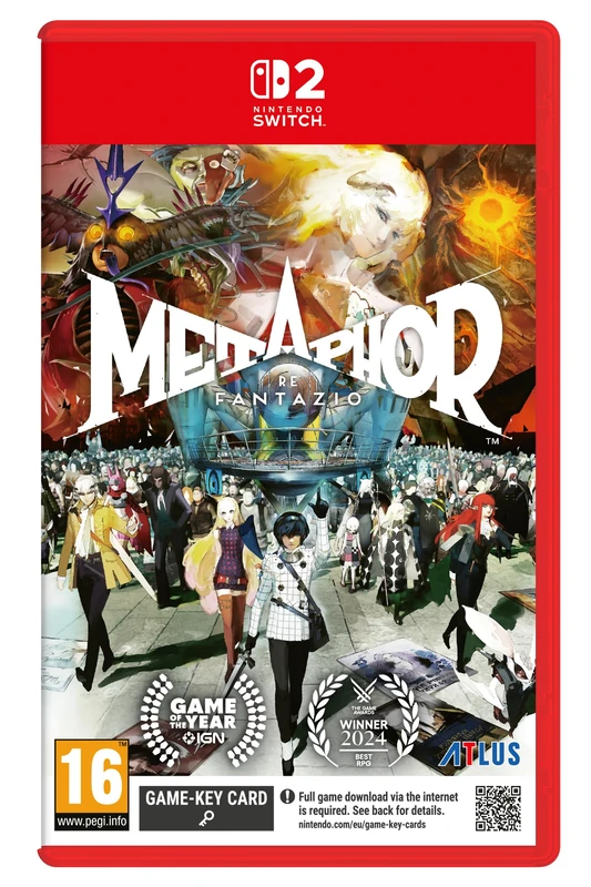Metaphor: ReFantazio Steelbook Edition (Nintendo Switch 2) (Exclusive to Amazon.co.uk)
