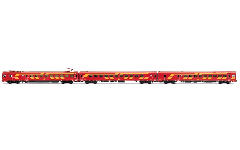 Electrotren HE2020 RENFE, EMU class 444, red-yellow livery, ep. IV, Railway Electric Locomotive, for ages A14+