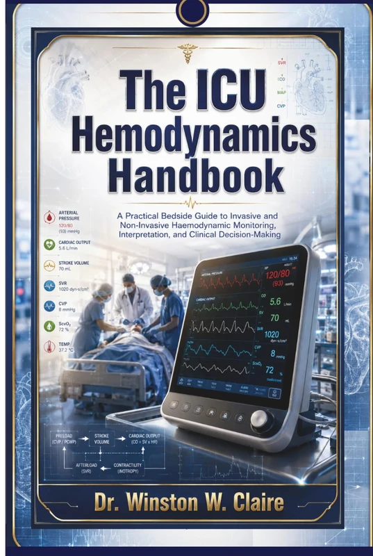 The ICU Hemodynamics Handbook: A Practical Bedside Guide to Invasive and Non-Invasive Haemodynamic Monitoring, Interpretation, and Clinical Decision-Making