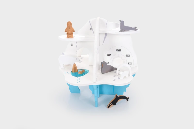 Polar Island FSC 100% Wooden Play Set