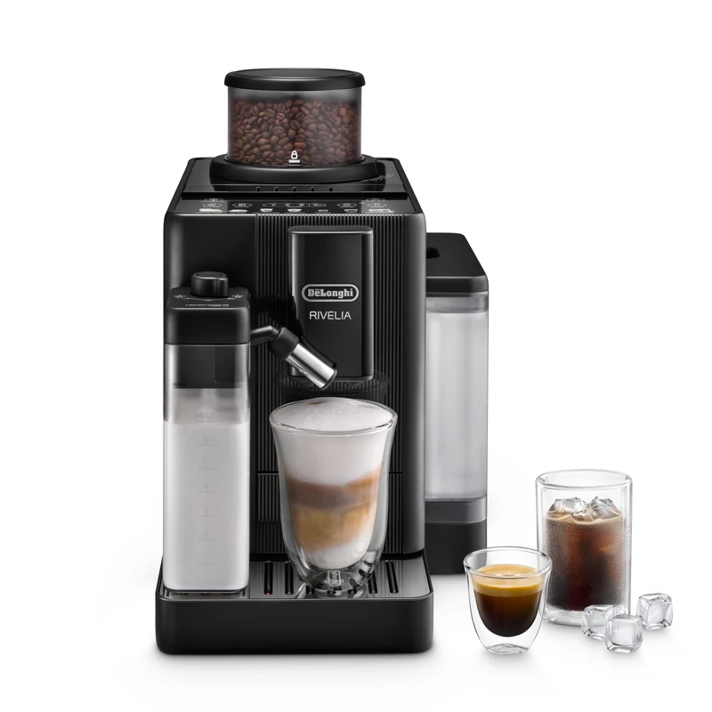 De'Longhi Rivelia Start - Automatic Coffee Machine 10 Drinks Black
