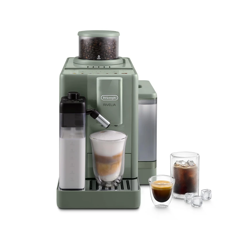 De'Longhi Rivelia Start - Automatic Coffee Machine 10 Drinks Green