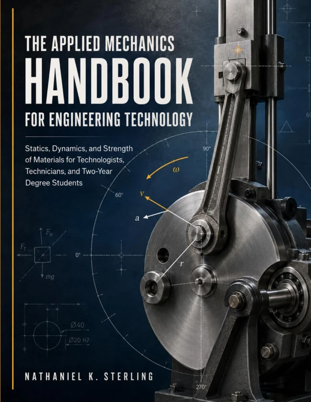The Applied Mechanics Handbook for Engineering Technology: Statics, Dynamics, and Strength of Materials for Technologists, Technicians, and Two-Year Degree Students