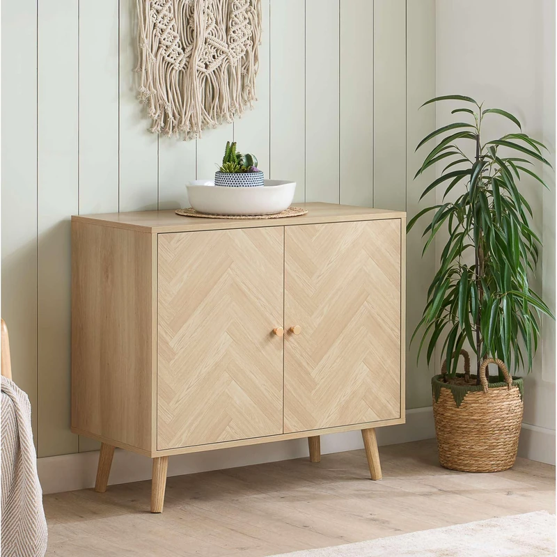 Birlea Herringford 2 Door Sideboard (Oak)