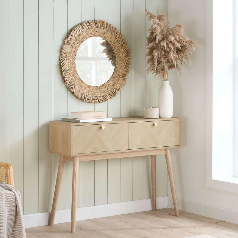 Birlea Herringford Console Table (Oak)