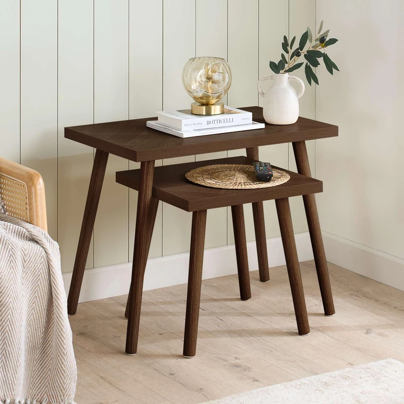 Birlea Herringford Nest Of Tables (Walnut)