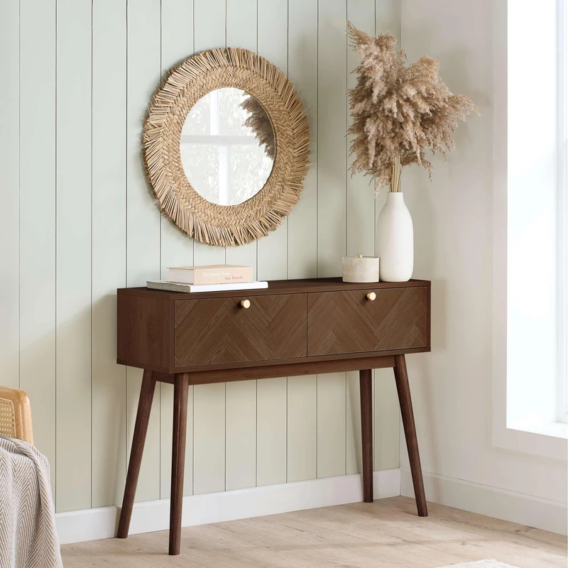 Birlea Herringford Console Table (Walnut)