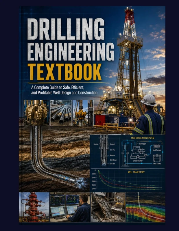 Drilling Engineering Textbook: A Complete Guide to Safe, Efficient, and Profitable Well Design and Construction