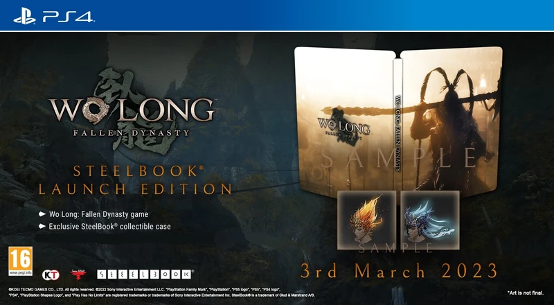 Wo Long: Fallen Dynasty - SteelBook Launch Edition (PS4)