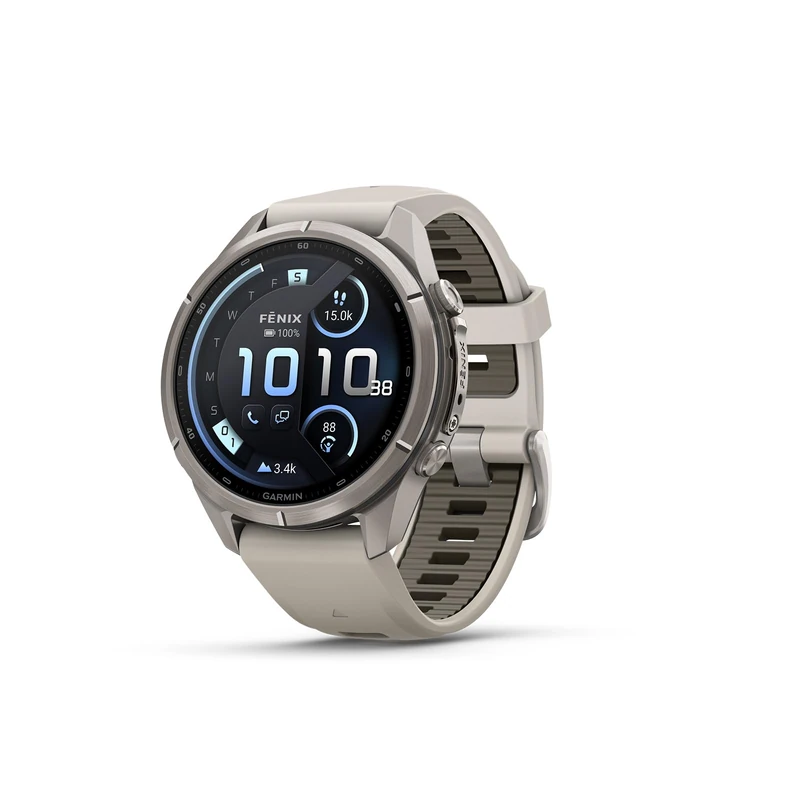 Garmin fēnix 9 Pro, 43mm Premium LTE GPS multisport smartwatch, Fog Grey