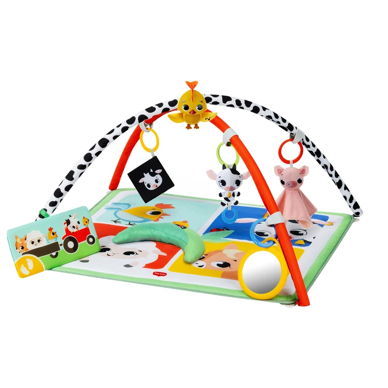 Tiny Love Gymini Deluxe, Baby Play Gym with Music, Into the Farm