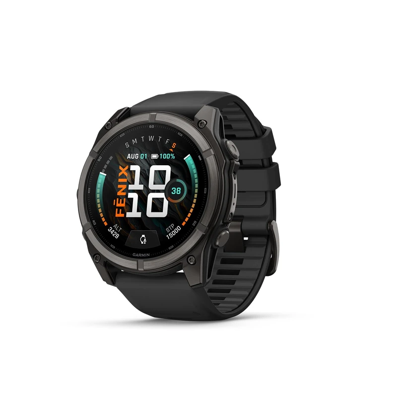 Garmin fēnix 9, 51mm GPS multisport smartwatch, Pebble Grey
