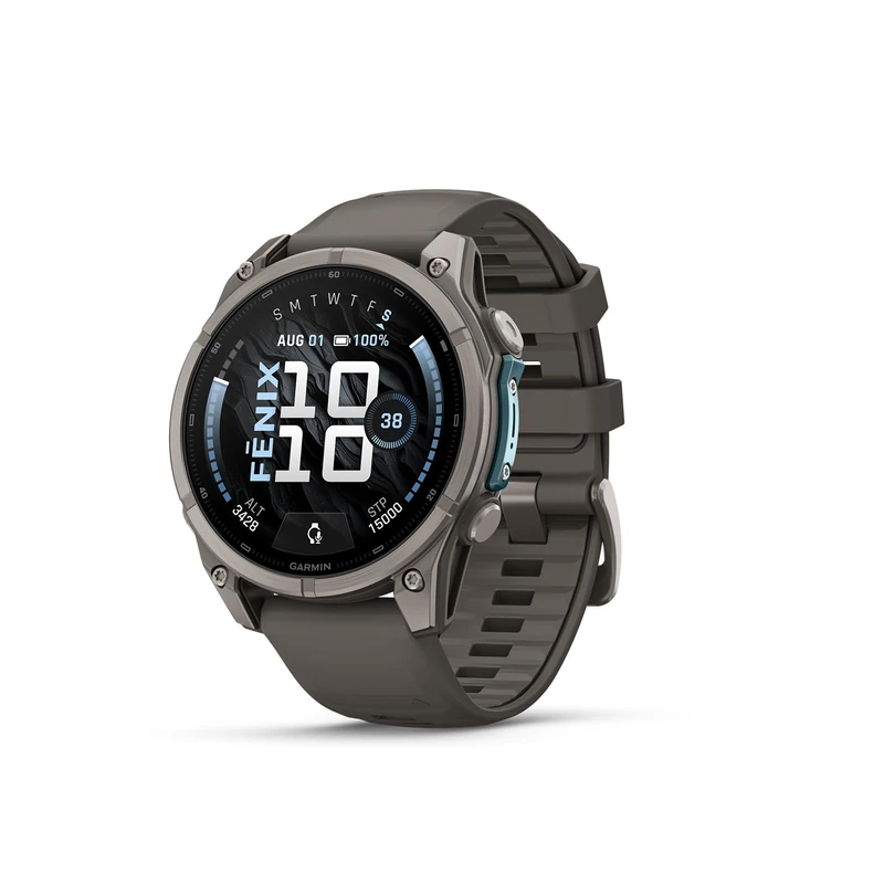 Garmin fēnix 9, 47mm GPS multisport smartwatch, Pebble Grey
