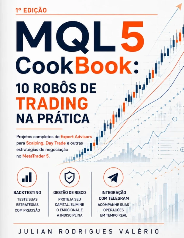 MQL5 CookBook - 10 Robôs de Trading na Prática: Projetos completos de Expert Advisors para Scalping, Day Trade e outras estratégias de negociação no MetaTrader 5