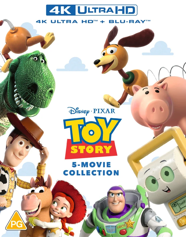 Disney Pixar's Toy Story 5-Movie Collection 4K Ultra HD & Blu-ray [Region Free]