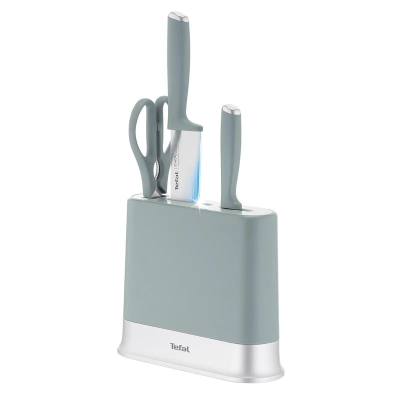 Tefal Eversharp Daily 3-Piece Knife Block Set with Automatic Sharpening K329S404