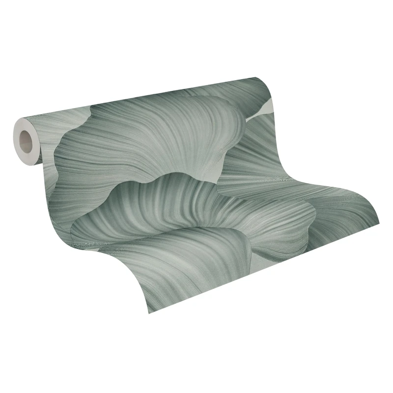 A.S. Création Wallpaper 3D Fans – Green – 10.05 x 0.53 m